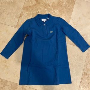 Lacoste blue dress